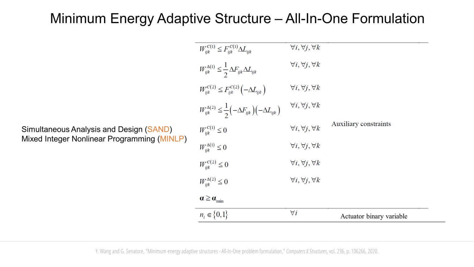 Minimum Energy Adaptive Structures slideshow item 9