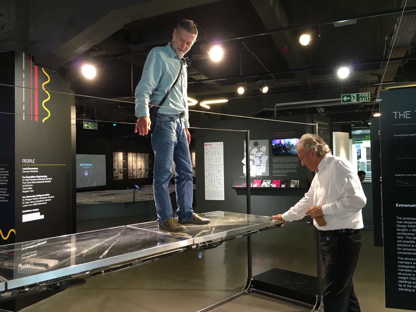Adaptive Structures exhibition, The Building Centre, London image 5