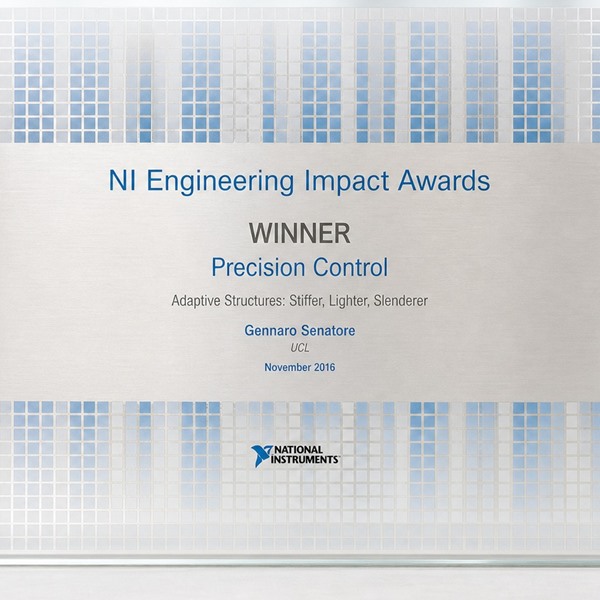 Engineering Impact Awards - National Instruments, Precision Control Category